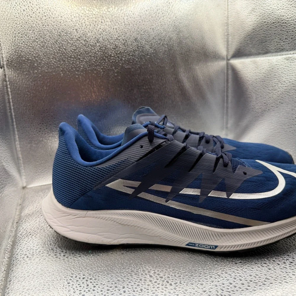 Size 11 Nike Zoom Rival Fly‎ Coast Blue Mens Lace-UP Running Shoes CD7288-402